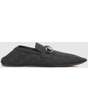 Gucci Loafer With Horsebit - Black