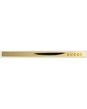 Gucci Horizontal Bar Ring, Size L, -Toned Metal - Multicolor