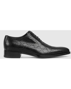 Gucci Lace-Up Shoes in Black for Men | Lyst