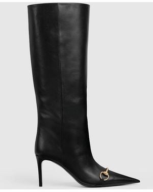 Gucci Donna Slip-On Boot - Black