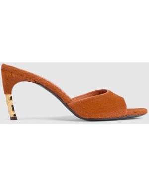 Gucci Castello Slide, Leather - Brown