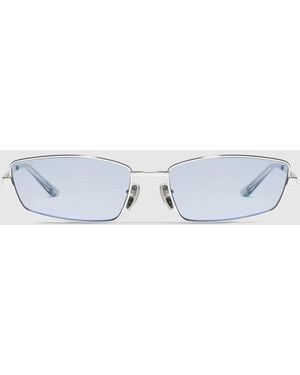 Gucci Rectangular Frame Sunglasses - Blue