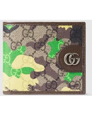 Gucci Gg Bi-Fold Wallet - Green