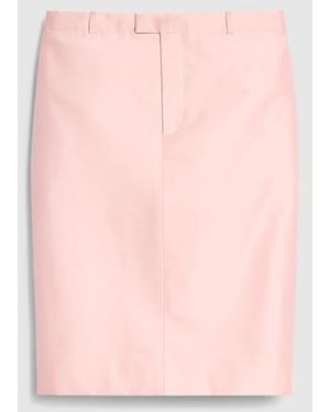 Gucci Silk Faille Skirt, Size 48 It, Ready-To-Wear - Pink