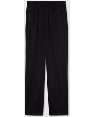 Gucci Jersey Leisure Pants With Embroidery, Ready-To-Wear - Black