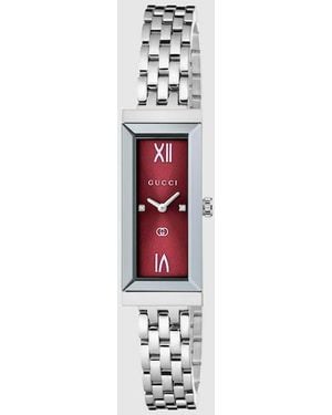 Gucci G-Frame Watch, 14X34Mm - Red