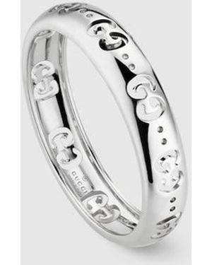 Gucci Icon 18K Gg Ring - Metallic