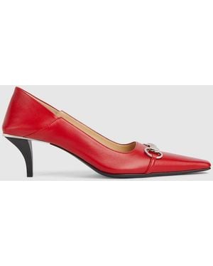 Gucci Vittoria Pump - Red