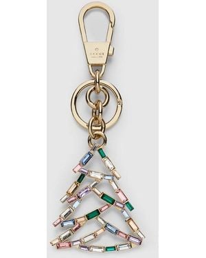 Gucci クリスタル ツリー キーチェーン, マルチカラー, メタル - メタリック