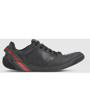 Gucci Screener Sneaker, Uk - Black