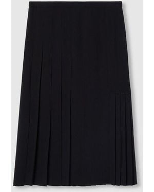 Gucci Silk Jacquard Skirt, Ready-To-Wear - Black