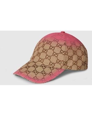 Gucci Gg Canvas Baseball Hat, Gg Canvas - Pink