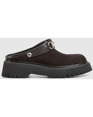 Gucci Horsebit Mules - Brown