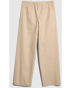 Gucci Cotton Poplin Pants - Natural