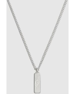 Gucci Diagonal Interlocking G Necklace - Multicolor