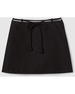 Gucci Cotton Gabardine Mini Skirt, Ready-To-Wear - Black