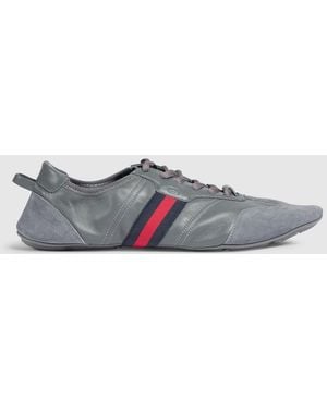 Gucci Flex Sneaker, Suede - Gray