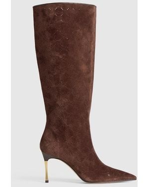 Gucci Bombshell Boot, Suede - Brown