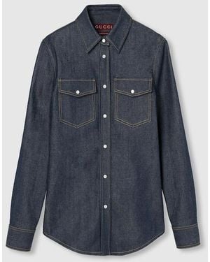 Gucci Denim Shirt - Blue