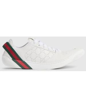 Gucci Screener Sneaker, Leather - White