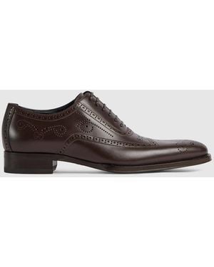 Gucci Lace-Up Shoe, Uk - Brown