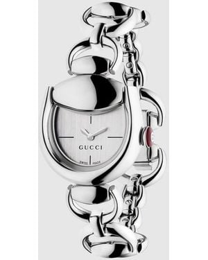 Gucci Horsebit Watch, 27X23Mm, Steel - Metallic