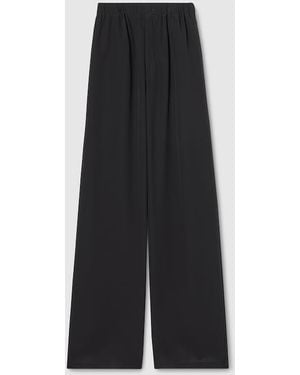 Gucci Silk Crêpe De Chine Pants - Black