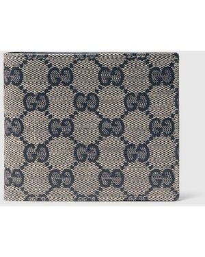 Gucci Essence Classic Bi-Fold Wallet, Leather - Gray
