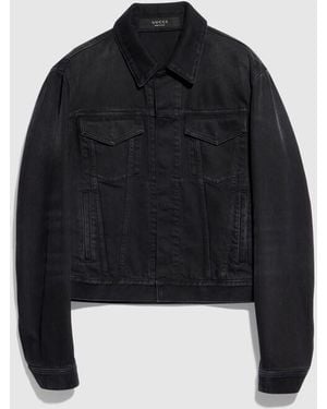 Gucci Washed Cotton Denim Jacket - Black
