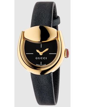 Gucci Horsebit Watch, 27X23Mm, Steel - Black
