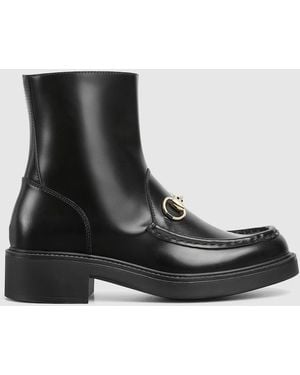 Gucci Horsebit Boot - Black