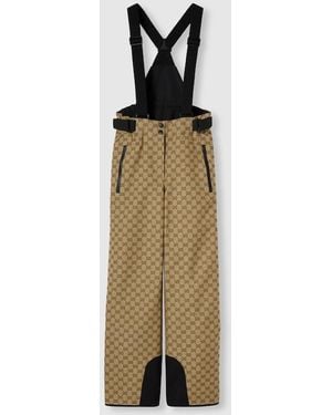 Gucci Gg Technical Fabric Jacquard Pants, Ready-To-Wear - Metallic