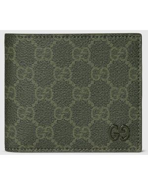 Gucci Ggパターン コインウォレット, グリーン, オリジナルGg