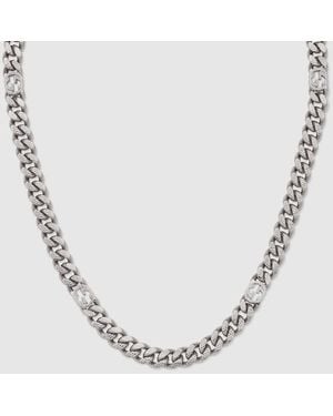 Gucci Interlocking Necklace - Metallic