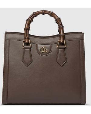 Gucci Diana Medium Tote Bag - Brown