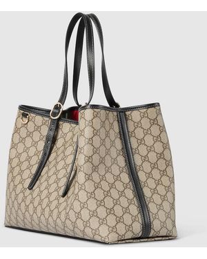 グッチ GGエンブレム ベージュ 新作【グッチ】〔GGエンブレム〕スモール トートバッグ (GUCCI