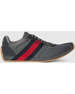 Gucci Tempo Sneaker, Fabric - Gray