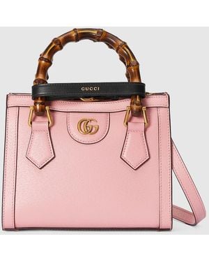 Gucci Logo-plaque Tote Bag - ピンク