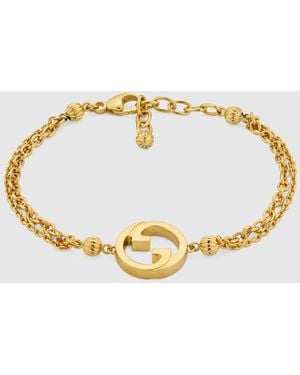 Gucci グッチ シグネチャー Gg タグ付き ブレスレット