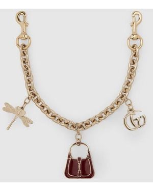 Gucci Chain Bag Charm - Metallic