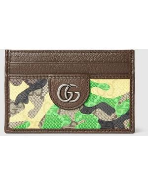Gucci Gg Card Case - Green