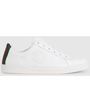 Gucci Ace Sneaker, Leather - White