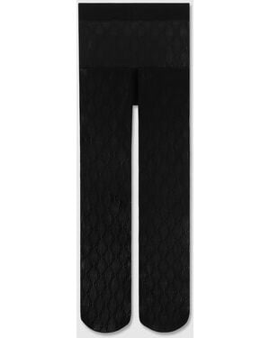 Gucci Gg Nylon Tights - Black