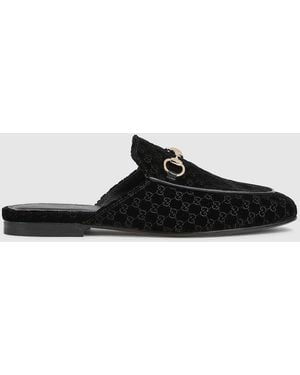 Gucci Princetown Slipper, Size 34 It - Black