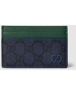 Gucci Gg Card Case - Green