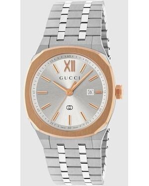 Gucci 25H Watch, 30Mm - Metallic