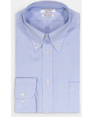 Gutteridge Camicia Custom Button Down - Blu