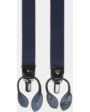 Gutteridge Bretelle Tinta Unita, Taglia - Blu
