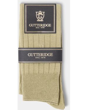Gutteridge Calzini A Costina Con Ricamo - Multicolore