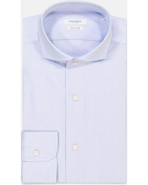 Gutteridge Camicia Con Collo Francese - Blu